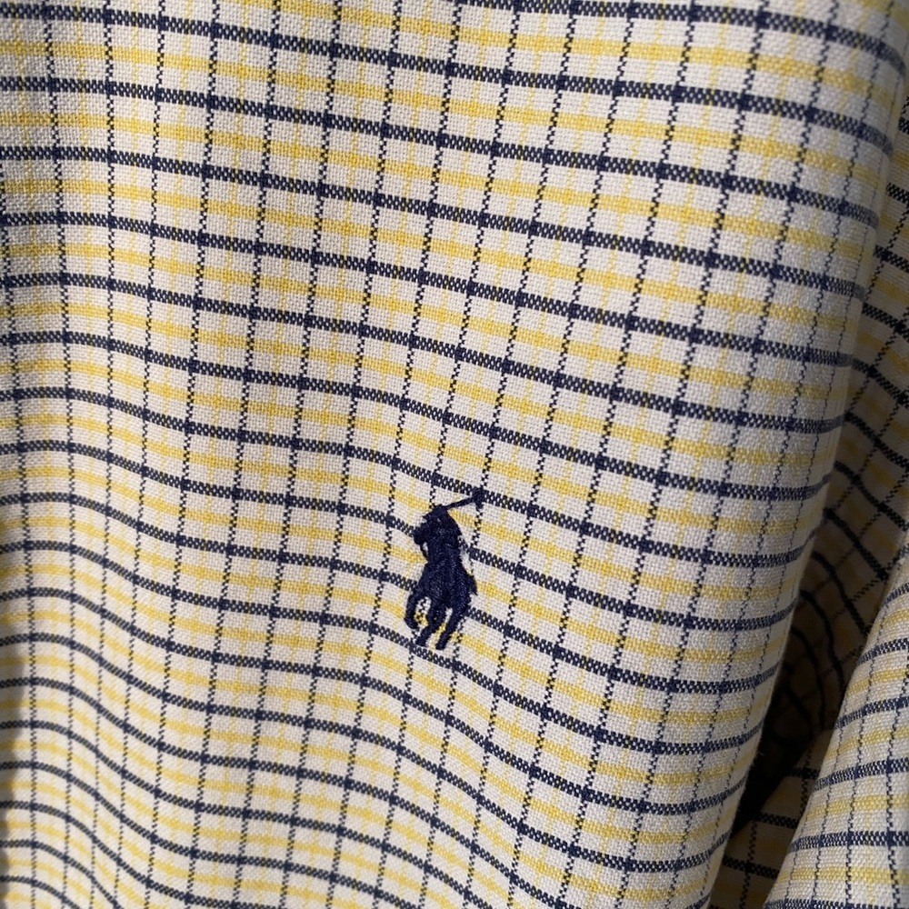 Ralph Lauren plaid men’s dress shirt M